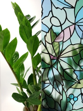 Витражная оконная фольга Самоклеящаяся декоративная сделай сам