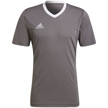 Koszulka męska Adidas Entrada 22 szara r. L