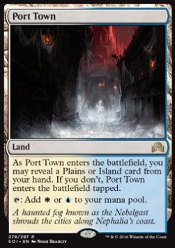 Karta Magic: The Gathering Port Town WIZARDS OF THE COAST