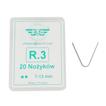 Nożyki do nacinarki bieżnika PSO R-3 7-13 mm 1 op