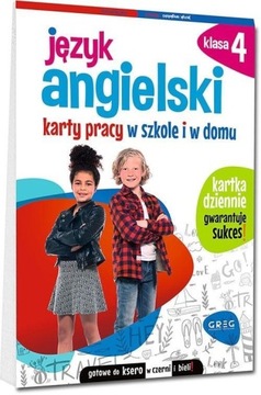 JĘZYK ANGIELSKI KARTY PRACY W SZKOLE I W DOMU SP 4