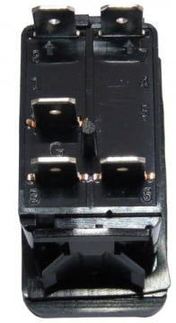 Переключатель Carling ON-OFF 2-poz 5-pin красный, SW-CSW-8-RED