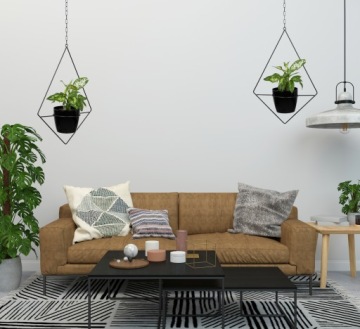 Подставка для цветов настенная, современная, для трав, растений, лофт, металл