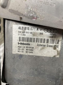4L0815071A AUDI WEBASTO