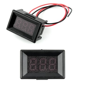 WYŚWIETLACZ NAPIĘCIA WOLTOMIERZ 2,5-30V CZERWONY