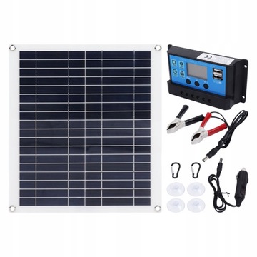 PANEL SOLARNY BATERIA SŁONECZNA 100W ELASTYCZNY
