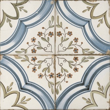 PŁYTKI PODŁOGOWE ŚCIENNE PATCHWORK VINTAGE TERAKOTA 45x45 FS NIJAR