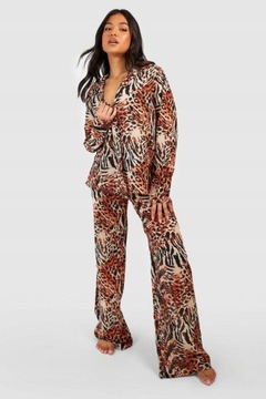 Boohoo NG2 usw košeľa hmla animal print XXL