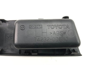 TOYOTA YARIS III ВЫКЛЮЧАТЕЛЬ ОКНА ЛЕВЫЙ ПЕРЕДНИЙ 74232-0D680