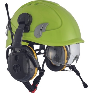 ШЛЕМ ЗАЩИТНЫЙ, ШЛЕМ ВЕНТИЛЯЦИОННЫЙ С ОЧКАМИ, ШЛЕМ БЕЛЫЙ КОНСТРУКЦИОННЫЙ, OHS, ЛЕГКИЙ