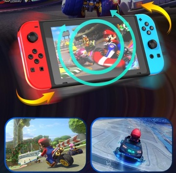 КОНТРОЛЛЕР ДЛЯ NINTENDO SWITCH JOY-CON JOYCON PAD PAIR НЕОНОВЫЙ ФИОЛЕТОВЫЙ И ЖЕЛТЫЙ