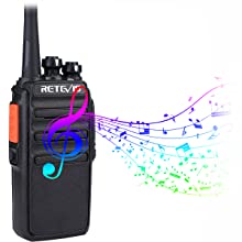 Retevis RT24 Walkie Talkie, радио PMR446 с гарнитурой, 3 км