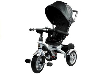 PRO500 Черный трехколесный велосипед