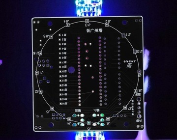 НАБОР «Сделай сам» MEGA LED Tower BLUE со суперсветовыми эффектами и анимацией