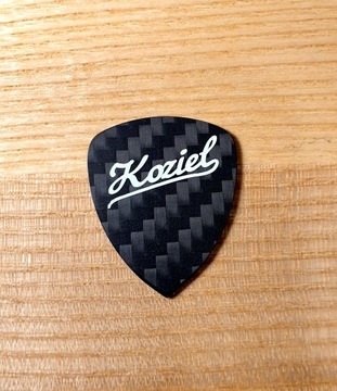 Kostka gitarowa z włókna węglowego 1 mm custom