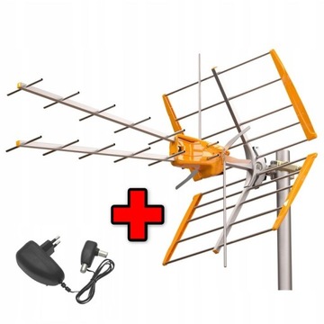 Antena DVB-T2 Televes V+MIX ze wzmacniaczem 149011