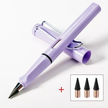 Элегантный перьевой карандаш с 4 кончиками для работы Школьная пудра РОЗОВЫЙ