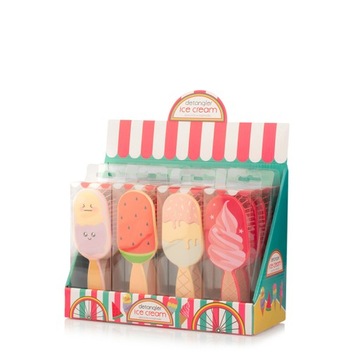 Szczotka do rozczesywania włosów Kids dla dziewczynek ICE CREAM LABOR