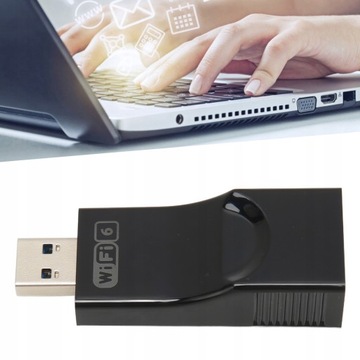 USB-АДАПТЕР WIFI6 2.4 5.8G ДВУХДИАПАЗОННОЕ ШИФРОВАНИЕ