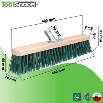 ЩЕТКА STREET 40 СМ ДЛЯ ПОДМЕТАНИЯ УЛИЦ И БРОШЮТНОЙ МАШИНЫ