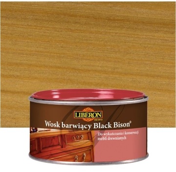 Wosk barwiący BLACK BISON 0.5L Orzech LIBERON