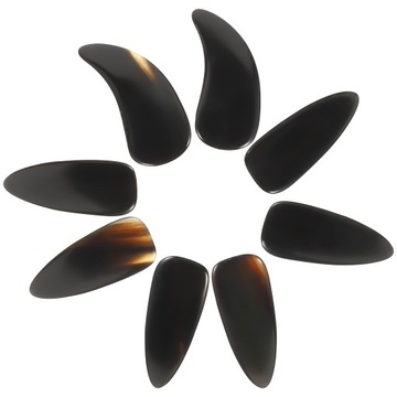 8шт накладные ногти для взрослых с рогом Guzheng Nails