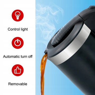 АВТОЧАЙНИК 24В 300ВТ 0.5Л TIR PLATE