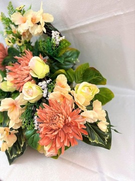 Stroik na grób koszyk wiązanka cmentarz bukiet