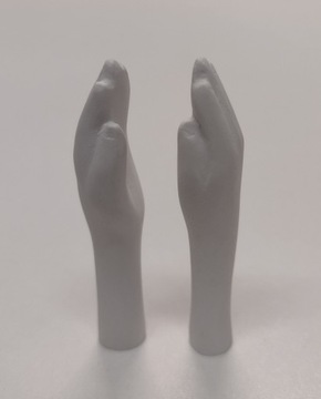 Rączki gipsowe Damskie Ręce Główka gipsowa popiersie gipsowe