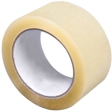 TAŚMA PAKOWA 48/100 mb KLEJĄCA TRANSPARENT 1 sztuka