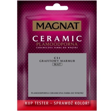 TESTER MAGNAT CERAMIC C31 GRAFITOWY MARMUR 30ml