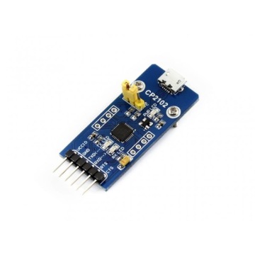 Переходник с USB на UART с разъемом CP2102 micro USB