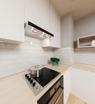 Светодиодная лампа холодного цвета для капота Modo Focus