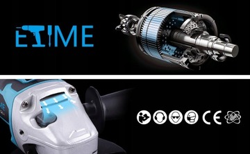 УГЛОВАЯ ШЛИФОВАЛЬНАЯ МАШИНА ДЛЯ DGA504Z 21V1000W 125 мм