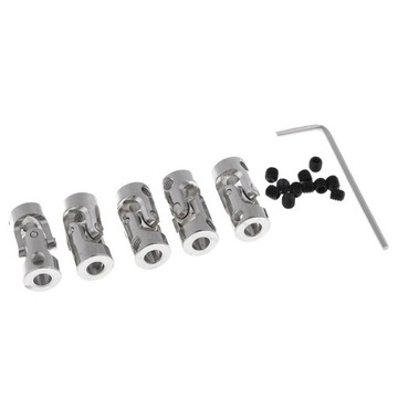 Złącze 4x5mm Metalowy przegub Cardana Złącze uniwersalne