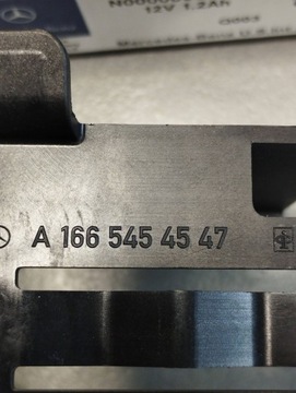 MERCEDES-BENZ GLE W166 BATERIE A1665454547