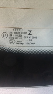 AUDI Q5 80A SKLO (OKNO) ZADNÍ 2018R