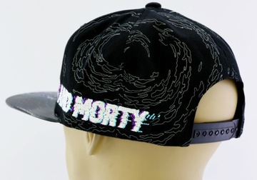 Czapka z prostym daszkiem męska Rick and Morty SNAPBACK 55-60cm 3D HAFT