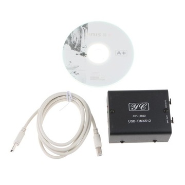 Канал USB для DMX512 Светодиодный контроллер DMX