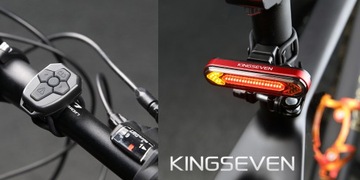 Задний фонарь для велосипеда USB 36LED 50Lm Функция Сигналы поворота + Стоп + Пульт дистанционного управления