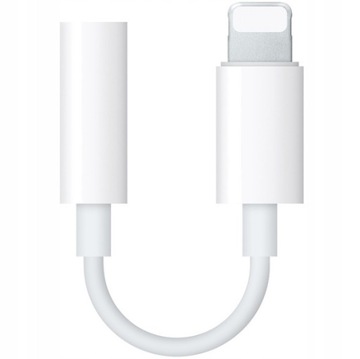 PRZEJŚCIÓWKA ADAPTER LIGHTNING MINI JACK 3,5MM KABEL DO IPHONE 11 12 13 14