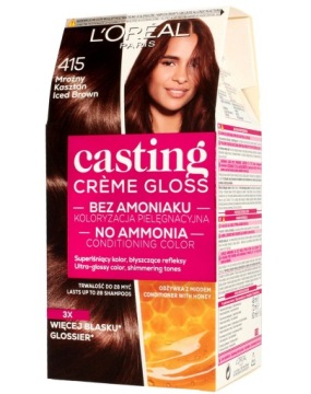 LOREAL CASTING DYE 415 FROSTY CHESTNUT