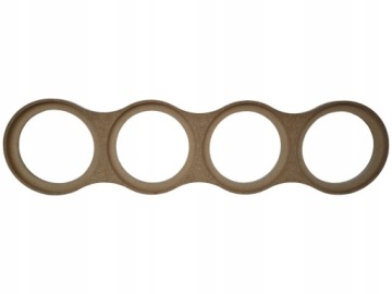 BassTon podfrézované kroužky PPM-165x4/18