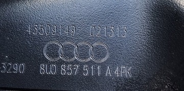 AUDI A1 8X Q3 8U0 ZRCÁTKO ZPÁTEČNÁ VNITŘNÍ S-LINE 8U0857511A 4PK