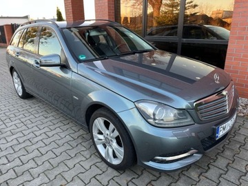 Mercedes Klasa C W204 Kombi T204 2.2 200 CDI BlueEFFICIENCY 136KM 2011 Mercedes-Benz Klasa C 2.2 diesel 136KM 6 biegow zarej w PL zadbany mo, zdjęcie 1