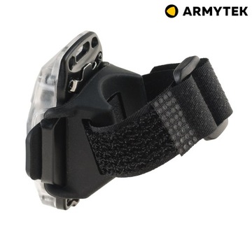 ARMYTEK CRYSTAL PRO Фонарик Налобный фонарь Велосипедный фонарь СТОП Акселерометр Серый