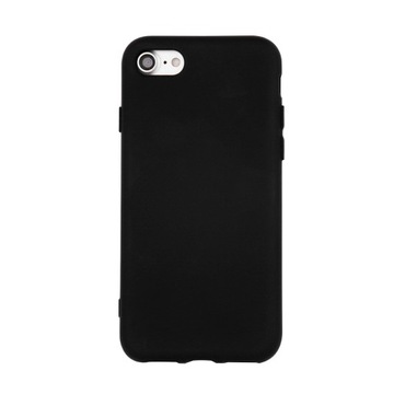 Etui Plecki Case Nakładka Guma Matt Huawei Y6P Czarne Matowe