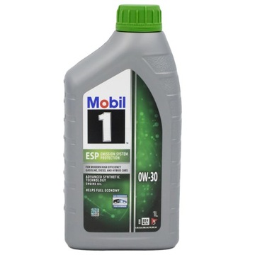 MOBIL ESP 0W30 1L 504/507 - syntetyczny olej silnikowy