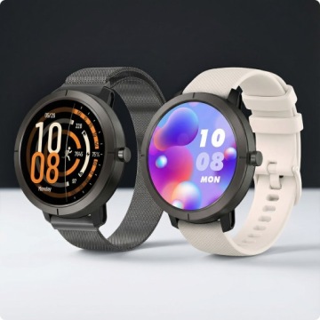 SMARTWATCH ЧАСЫ С GPS МЕНЮ EN ЗВОНКИ СПОРТ ПУЛЬС IP68 УМНЫЕ ЧАСЫ AMOLED