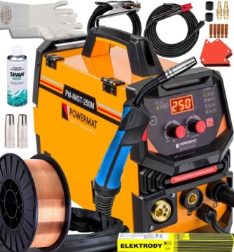 SPAWARKA PÓŁAUTOMAT 3W1 EURO TIG MMA IGBT SYNERGIA